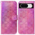 Google Pixel 8 Colorful Magnetic Buckle Leather Phone Case - Pink