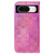 Google Pixel 8 Colorful Magnetic Buckle Leather Phone Case - Pink