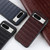 Google Pixel 8 Crocodile Texture Genuine Leather Phone Case - Brown
