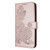 Google Pixel 8 Datura Flower Embossed Flip Leather Phone Case - Rose Gold