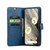 Google Pixel 8 DG.MING Crazy Horse Texture Detachable Magnetic Leather Phone Case - Blue