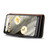 Google Pixel 8 DG.MING Crazy Horse Texture Detachable Magnetic Leather Phone Case - Grey