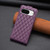 Google Pixel 8 Diamond Lattice Vertical Flip Leather Phone Case - Dark Purple