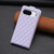 Google Pixel 8 Diamond Lattice Vertical Flip Leather Phone Case - Purple