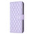 Google Pixel 8 Diamond Lattice Wallet Leather Flip Phone Case - Purple