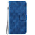 Google Pixel 8 Double 8-shaped Embossed Leather Phone Case - Blue