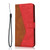 Google Pixel 8 Dual-color Stitching Leather Phone Case - Brown Red