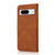 Google Pixel 8 Dual-color Stitching Leather Phone Case - Brown Red