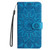 Google Pixel 8 Embossed Sunflower Leather Phone Case - Blue