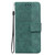 Google Pixel 8 Geometric Embossed Leather Phone Case - Green