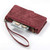 Google Pixel 8 Geometric Zipper Wallet Side Buckle Leather Phone Case - Red