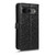 Google Pixel 8 Honeycomb Dot Texture Leather Phone Case - Black