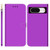 Google Pixel 8 Imitated Mirror Surface Leather Phone Case - Purple