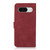 Google Pixel 8 KHAZNEH Matte Texture Leather Phone Case - Red