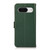 Google Pixel 8 KHAZNEH Side-Magnetic Litchi Genuine Leather RFID Phone Case - Green