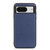 Google Pixel 8 Lambskin Texture Genuine Leather Phone Case - Blue