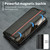 Google Pixel 8 LC.IMEEKE Carbon Fiber Leather Phone Case - Vertical Black