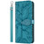 Google Pixel 8 Life Tree Embossing Pattern Flip Leather Phone Case - Blue