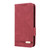 Google Pixel 8 Magnetic Clasp Leather Phone Case - Red Google Pixel 8 Magnetic Clasp Leather Phone Case - Red