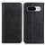Google Pixel 8 Magnetic Crazy Horse Texture Leather Phone Case - Black