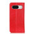 Google Pixel 8 Magnetic Crazy Horse Texture Leather Phone Case - Red
