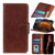 Google Pixel 8 Nappa Texture Horizontal Flip Leather Phone Case - Brown