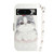 Google Pixel 8 Pro 3D Colored Horizontal Flip Leather Phone Case - Cute Cat