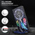 Google Pixel 8 Pro 3D Painted Pattern Leather Phone Case - Colorful Dreamcatcher
