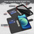 Google Pixel 8 Pro 3D Painting Pattern Flip Leather Phone Case - Swirl Pattern
