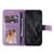 Google Pixel 8 Pro 7-petal Flowers Embossing Leather Phone Case - Light Purple