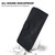 Google Pixel 8 Pro 7-shaped Embossed Leather Phone Case - Black Google Pixel 8 Pro 7-shaped Embossed Leather Phone Case - Black