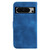 Google Pixel 8 Pro 7-shaped Embossed Leather Phone Case - Blue