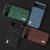 Google Pixel 8 Pro ABEEL Genuine Leather Ostrich Texture Phone Case - Black