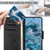 Google Pixel 8 Pro Butterfly Embossed Flip Leather Phone Case - Black