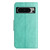 Google Pixel 8 Pro Butterfly Flower Pattern Flip Leather Phone Case - Green
