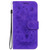 Google Pixel 8 Pro Butterfly Rose Embossed Leather Phone Case - Purple