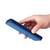 Google Pixel 8 Pro Carbon Fiber Texture Flip Leather Phone Case - Blue