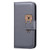 Google Pixel 8 Pro Cartoon Buckle Horizontal Flip Leather Phone Case - Grey