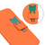 Google Pixel 8 Pro Cartoon Buckle Horizontal Flip Leather Phone Case - Orange