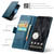 Google Pixel 8 Pro CaseMe 023 Butterfly Buckle Litchi Texture RFID Anti-theft Leather Phone Case - Blue