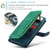 Google Pixel 8 Pro CaseMe C30 Multifunctional Leather Phone Case - Blue