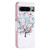 Google Pixel 8 Pro Colored Drawing Pattern Leather Phone Case - Tree