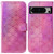 Google Pixel 8 Pro Colorful Magnetic Buckle Leather Phone Case - Pink