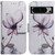 Google Pixel 8 Pro Coloured Drawing Flip Leather Phone Case - Magnolia Google Pixel 8 Pro Coloured Drawing Flip Leather Phone Case - Magnolia