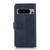 Google Pixel 8 Pro Cow Texture Flip Leather Phone Case - Blue