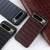 Google Pixel 8 Pro Crocodile Texture Genuine Leather Phone Case - Brown