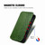 Google Pixel 8 Pro Cubic Grid Pressed Magnetic Leather Phone Case - Green Google Pixel 8 Pro Cubic Grid Pressed Magnetic Leather Phone Case - Green
