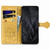 Google Pixel 8 Pro Cute Cat and Dog Embossed Leather Phone Case - Yellow