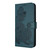 Google Pixel 8 Pro Datura Flower Embossed Flip Leather Phone Case - Dark Green