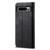 Google Pixel 8 Pro Denim Texture Casual Style Horizontal Flip Leather Case - Black